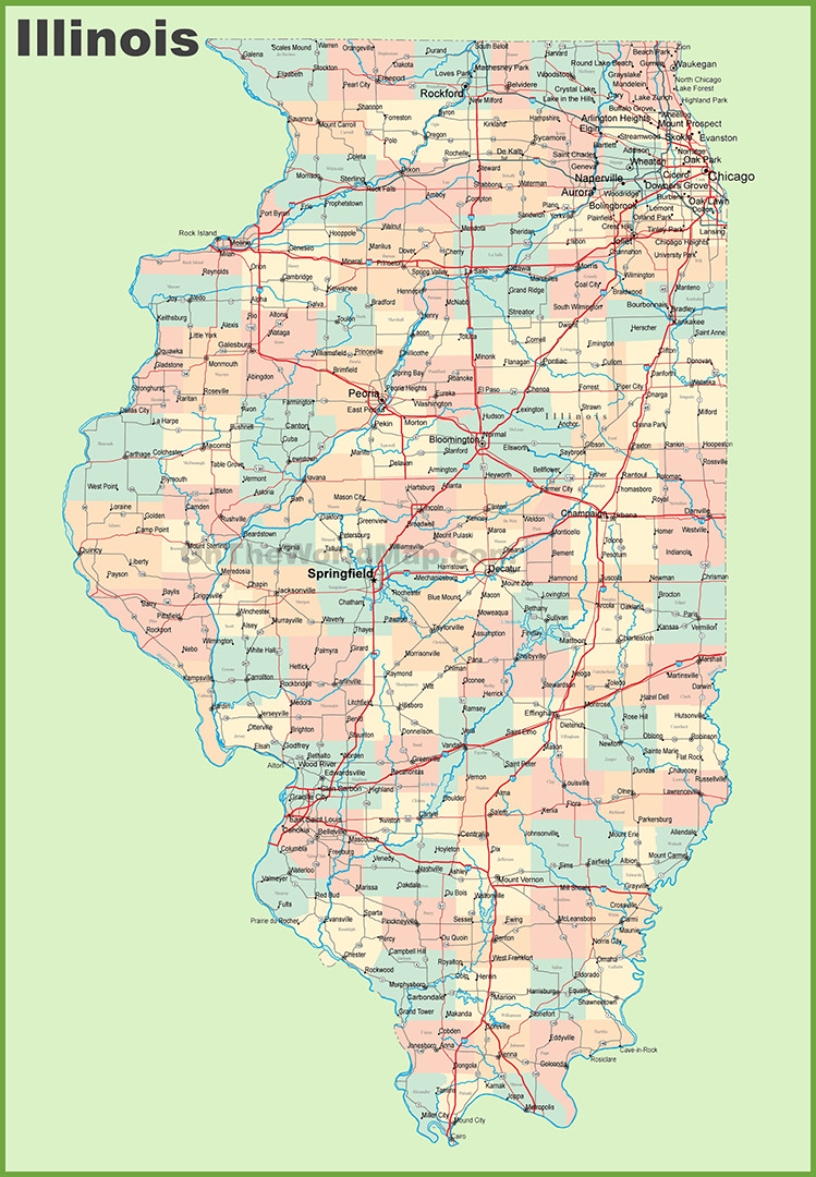 Alphabetical List Of Cities In Illinois - ListCrab.com