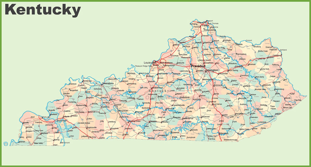 Alphabetical List Of Cities In Kentucky 2699