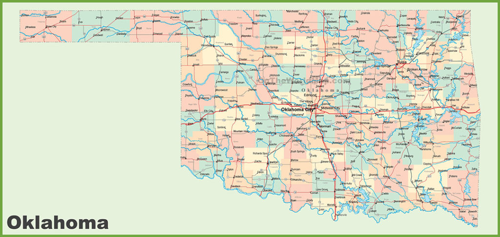 cities in Oklahoma