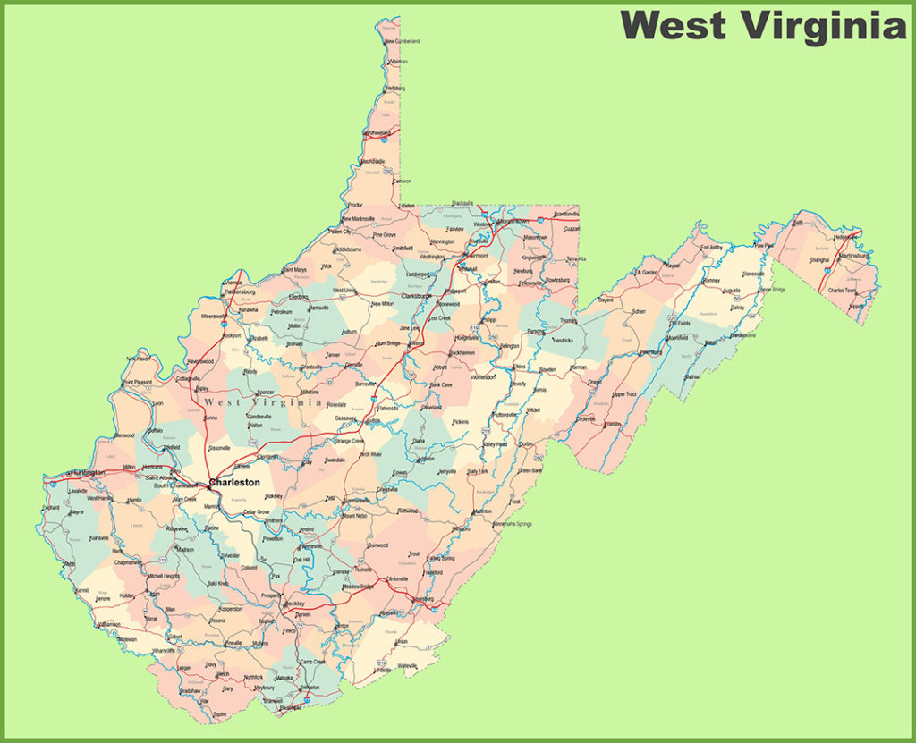 Alphabetical list of West Virginia Cities