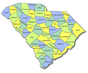 Alphabetical List Of South Carolina Counties - ListCrab.com