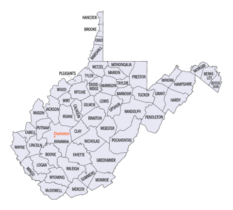 West Virginia counties